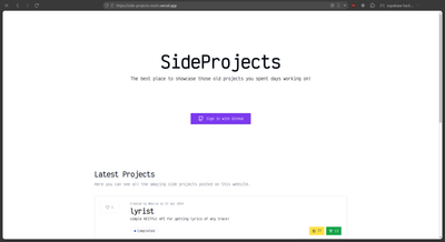 SideProjects