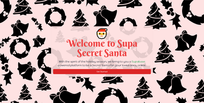 Supa Secret Santa - Holiday Hackdays