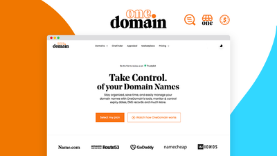 Buy, Manage and Sell All-In-One – OneDomain
