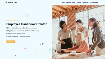 Handbooks.io - Create a free employee handbook