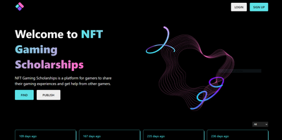 NFT Gaming Scholarships