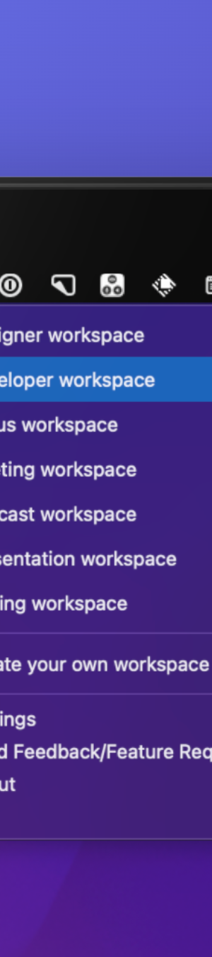Spaces for macOS - Declutter your workspace in just 1-click