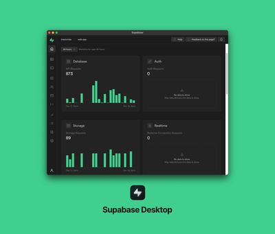 Supabase Desktop App