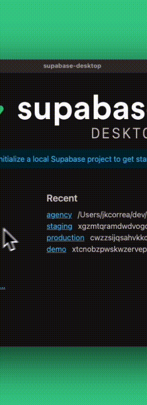 Supabase Desktop