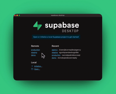 Supabase Desktop